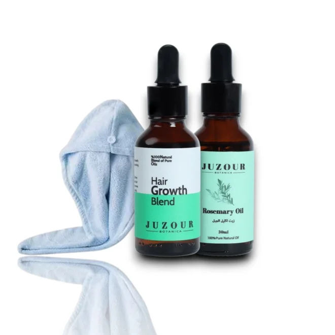 Rosemary & Argan & Microfiber towel