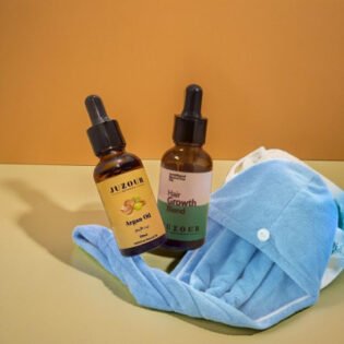 Hair Growth & Argan & Microfiber Towel