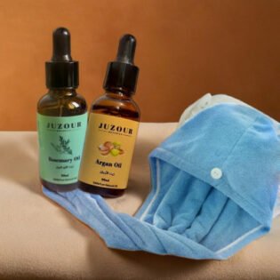 Rosemary & Argan & Microfiber towel